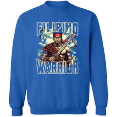 Filipino Warrior Beach Unisex Crewneck Pullover Sweatshirt