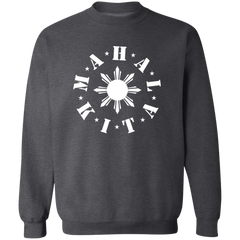 Mahal Kita In Circle Sun Unisex Crewneck Pullover Sweatshirt