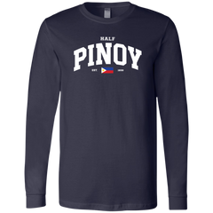 Half Pinoy Unisex Jersey Long Sleeve T-Shirt