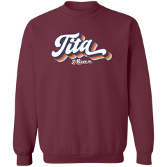 Tita I Love U Unisex Crewneck Pullover Sweatshirt