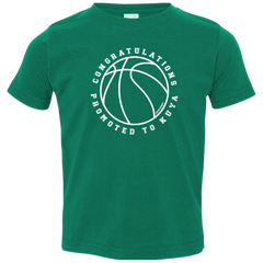 Congratulations Promoted To Kuya Toddler Jersey T-Shirt