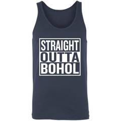 Straight Outta Bohol Unisex Cotton Tank Top