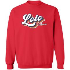 Lolo I Love U Unisex Crewneck Pullover Sweatshirt