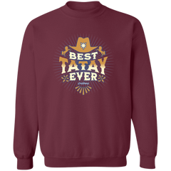 Best Tatay Ever Unisex Crewneck Pullover Sweatshirt