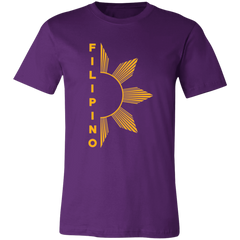 Filipino Half Sun Unisex Jersey T-Shirt