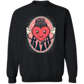 Mahal Kita Emoji Unisex Crewneck Pullover Sweatshirt