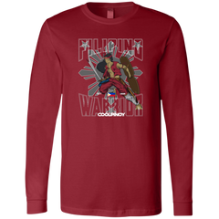 Filipino Warrior Grey Sun and Stars Unisex Jersey Long Sleeve T-Shirt