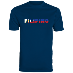 Filipino with Flag Embedded Moisture-Absorbing Shirt