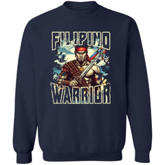 Filipino Warrior Beach Unisex Crewneck Pullover Sweatshirt