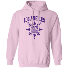 Los Angeles with Sun and Stars Unisex Pullover Hoodie
