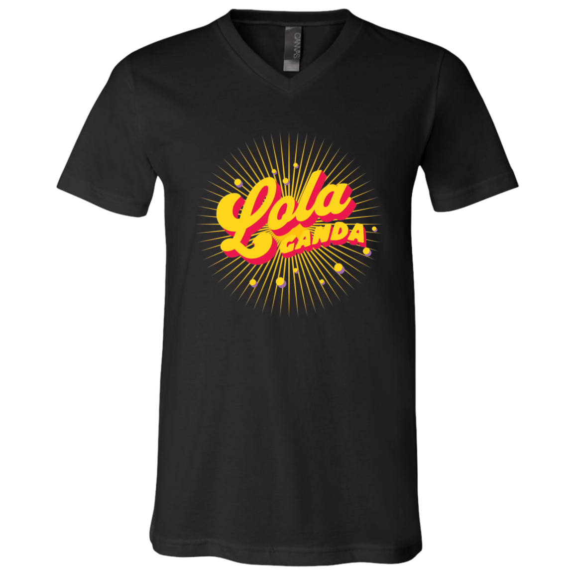 Lola Ganda Unisex Jersey V-Neck T-Shirt