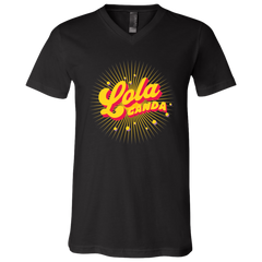 Lola Ganda Unisex Jersey V-Neck T-Shirt