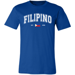 Filipino Est 1898 Unisex Jersey T-Shirt