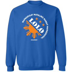 Matalino Mapagmahal Lolo Unisex Crewneck Pullover Sweatshirt