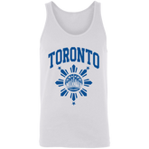 Toronto with Sun and Stars Unisex Cotton Tank Top