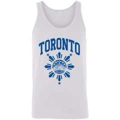 Toronto with Sun and Stars Unisex Cotton Tank Top