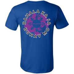 Bahala Ka Sa Buhay Mo Purple Splash Unisex Jersey T-Shirt
