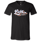 Lola I Love U Unisex Jersey V-Neck T-Shirt
