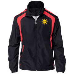CoolPinoy Yellow Sun and Stars Jersey-Lined Raglan Jacket
