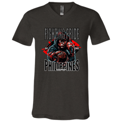 Fighting Pride Of The Philippines Boxing Unisex Jersey V-Neck T-Shirt