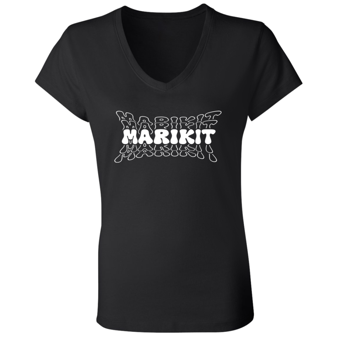 Marikit Ladies Jersey V-Neck T-Shirt