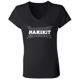 Marikit Ladies Jersey V-Neck T-Shirt