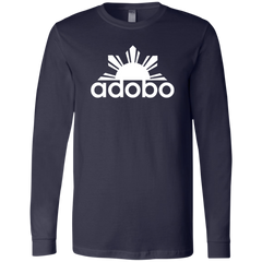 Adobo Half Sun Mens Jersey Long Sleeve T-Shirt