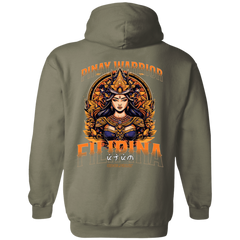 Pinay Warrior Filipina Unisex Pullover Hoodie
