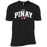 Half Pinay FILCAN Flag Youth Cotton T-Shirt
