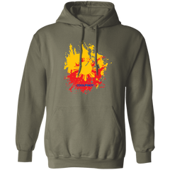 Sun and Stars Splashed Unisex Pullover Hoodie