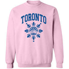 Toronto with Sun and Stars Unisex Crewneck Pullover Sweatshirt