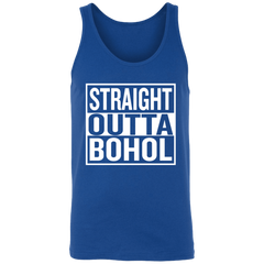 Straight Outta Bohol Unisex Cotton Tank Top