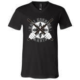 Kali Eskrima Arnis Unisex Jersey V-Neck T-Shirt