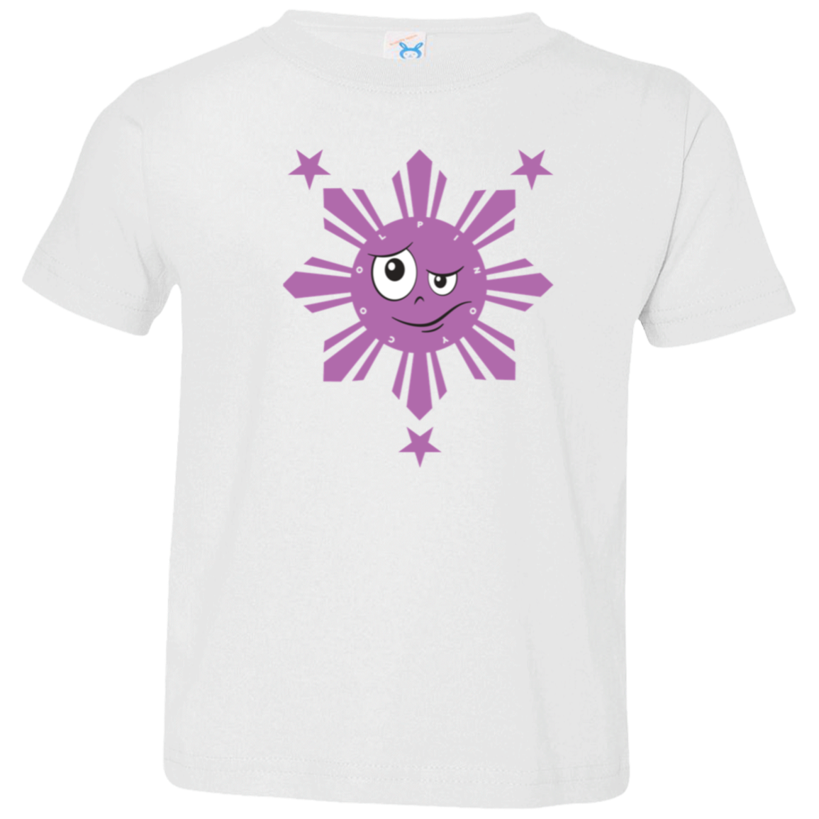 Kids Ube Sun and Stars Toddler Jersey T-Shirt