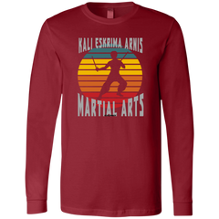 Kali Eskrima Arnis Martial Arts BL Unisex Jersey Long Sleeve T-Shirt