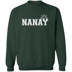 No 1 Nanay Unisex Crewneck Pullover Sweatshirt