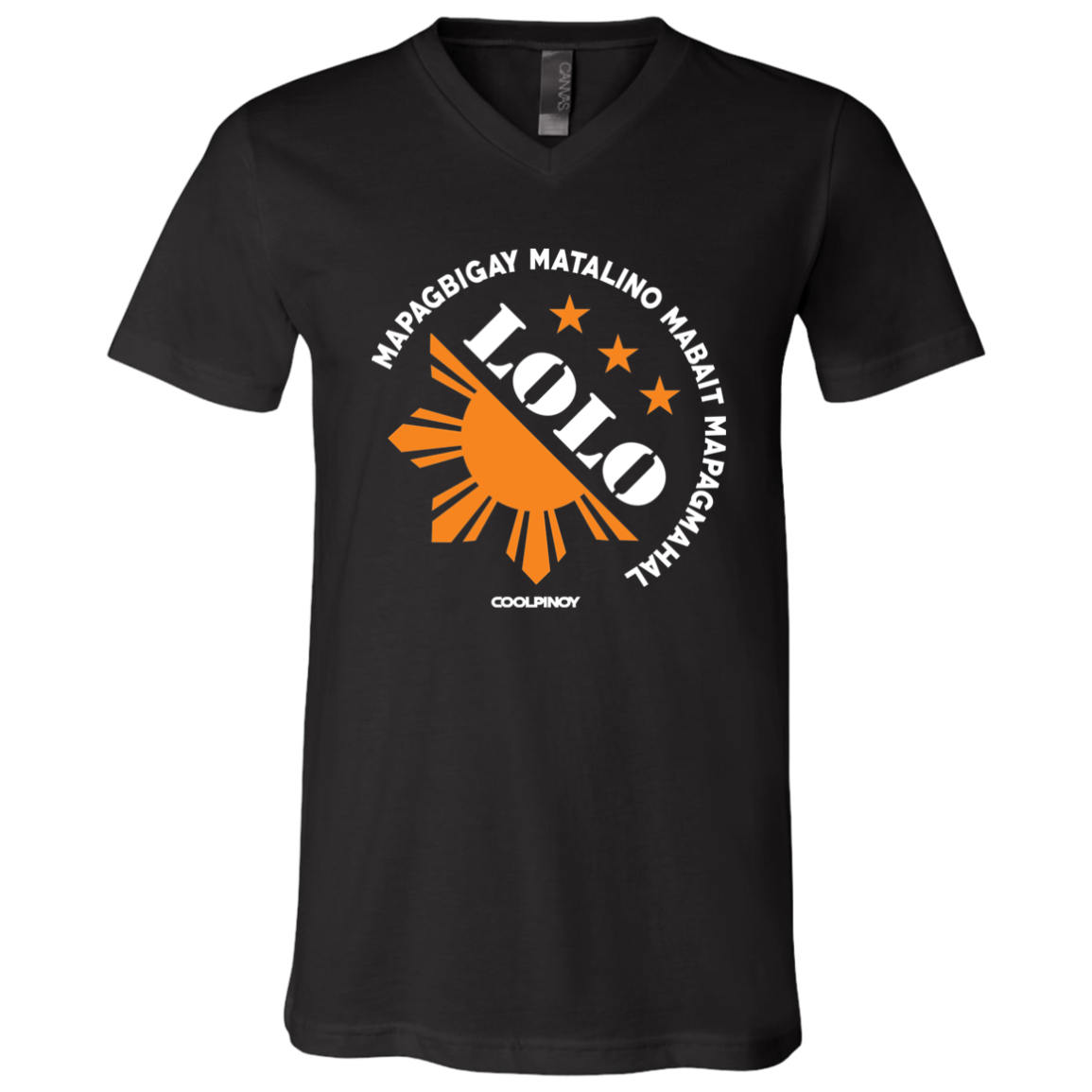 Matalino Mapagmahal Lolo Unisex Jersey V-Neck T-Shirt