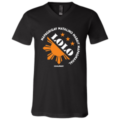 Matalino Mapagmahal Lolo Unisex Jersey V-Neck T-Shirt