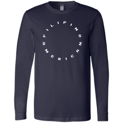 Filipino American Unisex Jersey Long Sleeve T-Shirt
