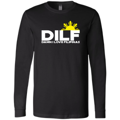 DILF Damn I Love Filipinas Unisex Jersey Long Sleeve T-Shirt