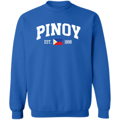 Pinoy Est 1898 Unisex Crewneck Pullover Sweatshirt
