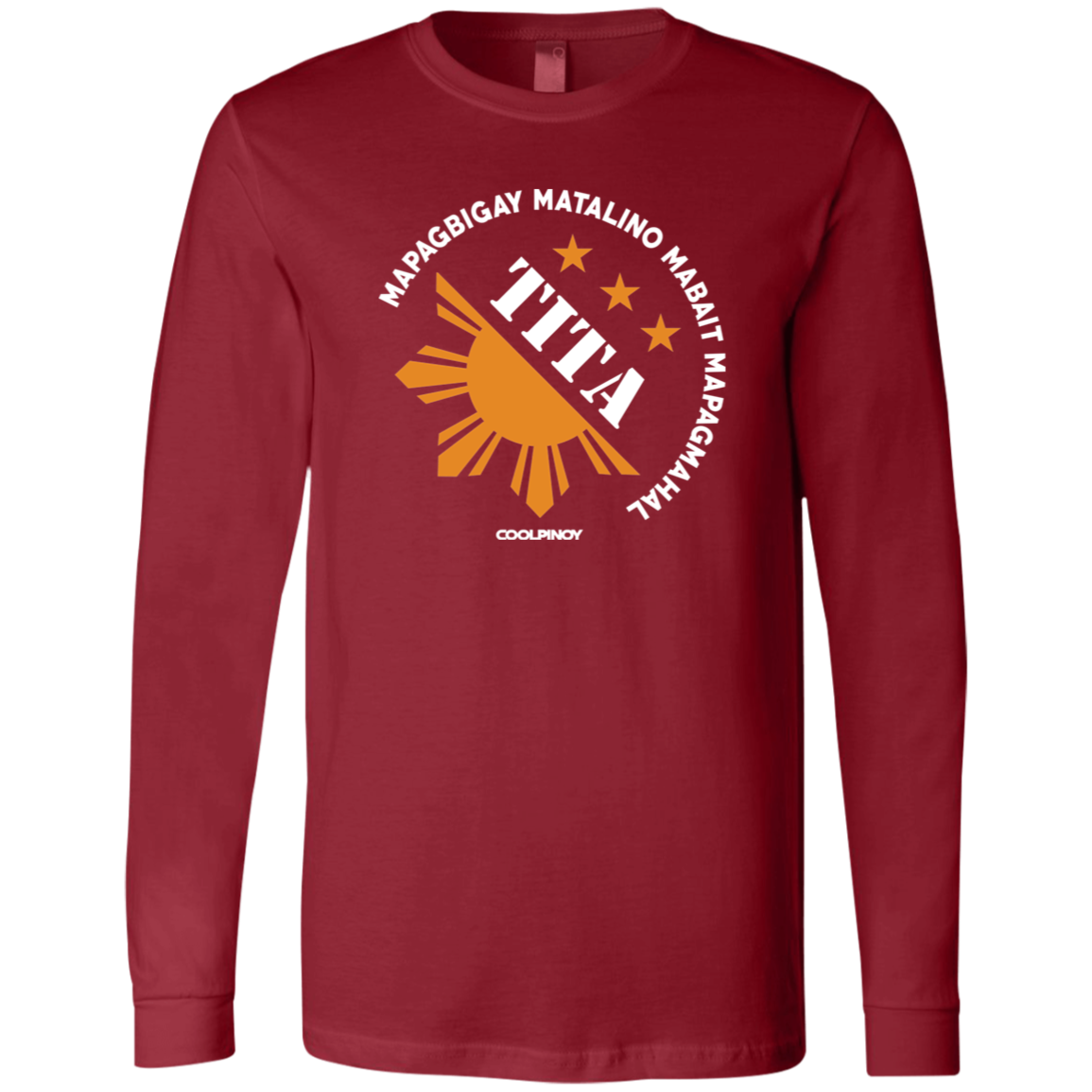 Matalino Mapagmahal Tita Unisex Jersey Long Sleeve T-Shirt