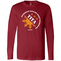 Matalino Mapagmahal Tita Unisex Jersey Long Sleeve T-Shirt