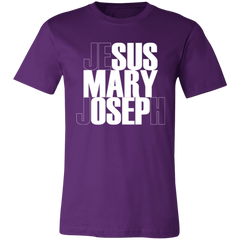 Jesus Mary Joseph Unisex Jersey T-Shirt