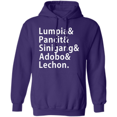 Lumpia Pancit Sinigang Adobo Lechon Unisex Pullover Hoodie