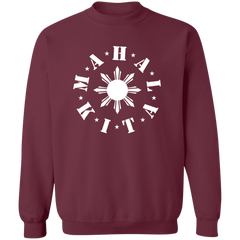 Mahal Kita In Circle Sun Unisex Crewneck Pullover Sweatshirt