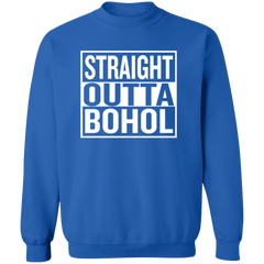 Straight Outta Bohol Unisex Crewneck Pullover Sweatshirt