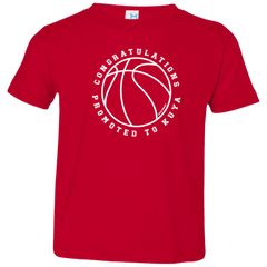 Congratulations Promoted To Kuya Toddler Jersey T-Shirt