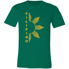 Filipino Half Sun Unisex Jersey T-Shirt