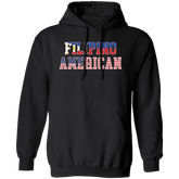 Filipino American Flags Unisex Pullover Hoodie